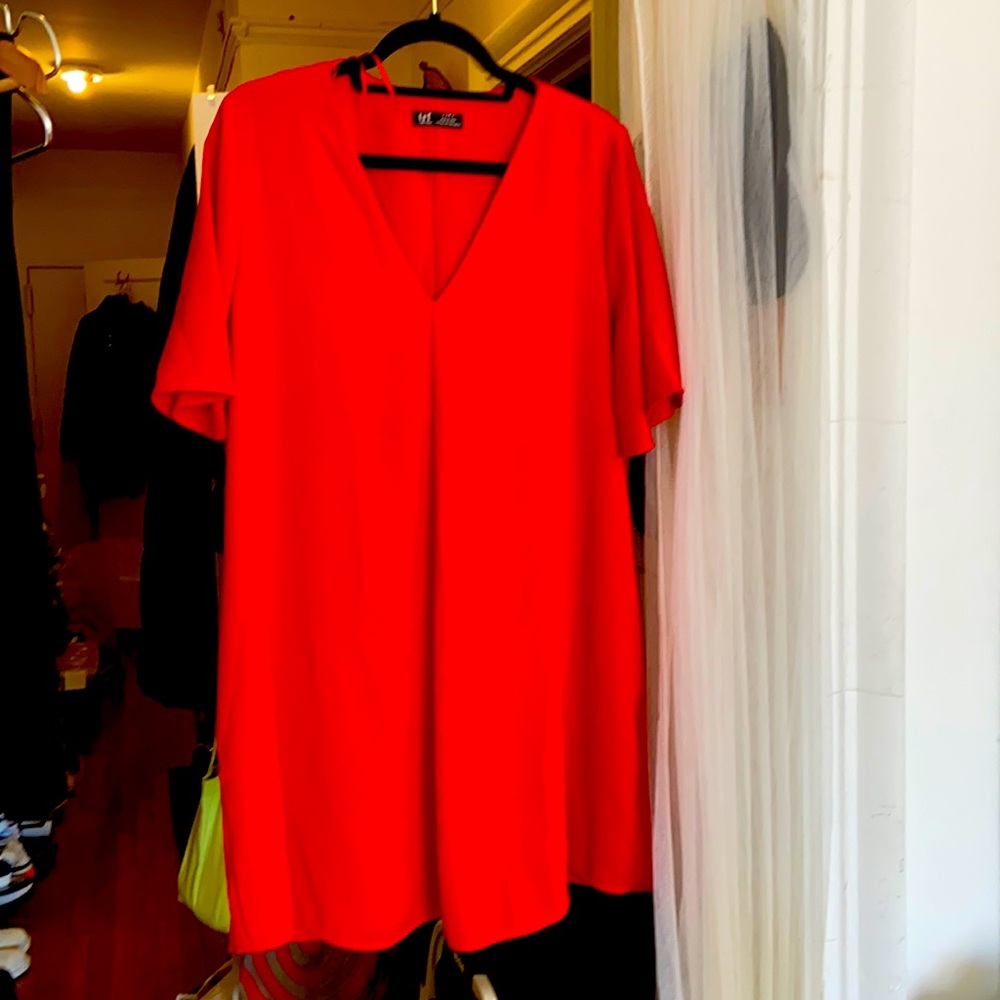 Zara dress RED 💋
